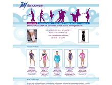 Tablet Screenshot of 247dancewear.co.uk